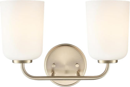 ML Lighting 214202-MG Laphia 14" Wide 2-Light Vanity - Modern Gold