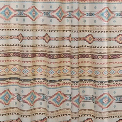 Greenland Home Fashions Fabric Sensations Shower Curtain, Stylish Bathroom Decor, Machine Washable, 72 inches x 72 inches, Phoenix