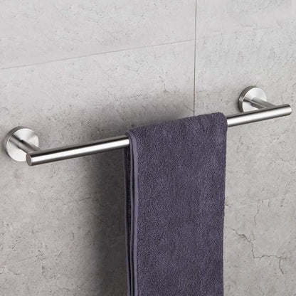GERZWY 24-Inch Bath Towel Bar Brushed Stainless Steel Bathroom Towel Bar Contemporary Style Wall Mount for Bath Kitchen AG1101C60-LS