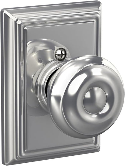 SCHLAGE Lock Company F10GEO625ADD Addison Collection SCHLAGE Passage Knob, Bright Chrome
