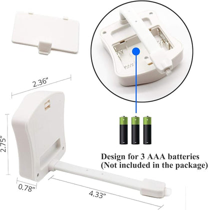 AUSAYE 3 Pack Toilet Night Lights for Kids Adults Night Light Motion Sensor 16 Color Changing Led Toilet Bowl Nightlight Funny Birthday Gifts for Men Him Her Guy Men Boy Toddler Mom Papa Brother