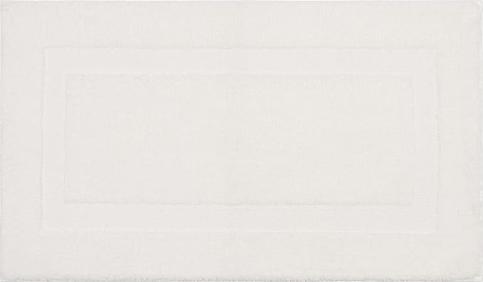 Mohawk Home Prestige Casual Solid White 2' X 3' 4" Bath Mat Perfect for Bathroom (Pack of 2)