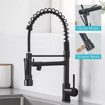 Black Kitchen Sink 30 Inch Gunmetal Black Drop In Kitchen Sink with Faucet Combo Modern Workstation Stainless Steel Sink Top Mount Single Bowl Farmhouse Kitchen Sinks