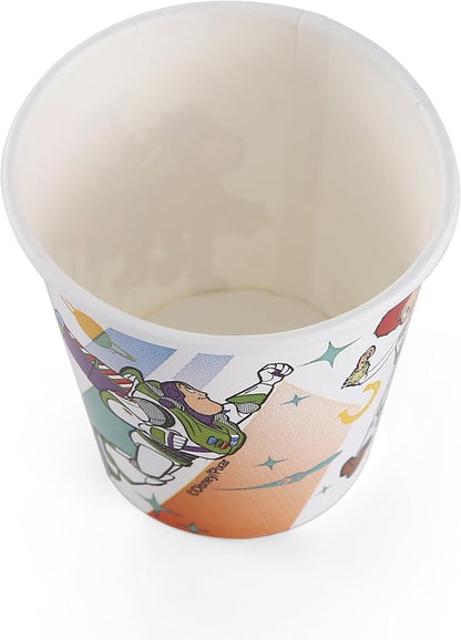 Glad for Kids Disney Pixar Toy Story Mini Paper Cups, 3 Oz, 24 Count | Soak-proof bathroom rinse cups sized for little hands; colorful Toy Story characters