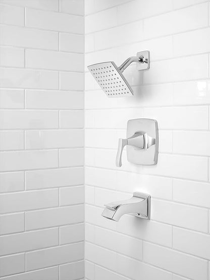 Pfister Venturi Tub & Shower Trim Kit, Valve and Cartridge Included, 1-Handle, Polished Chrome Finish, 8P8WS2VNSC
