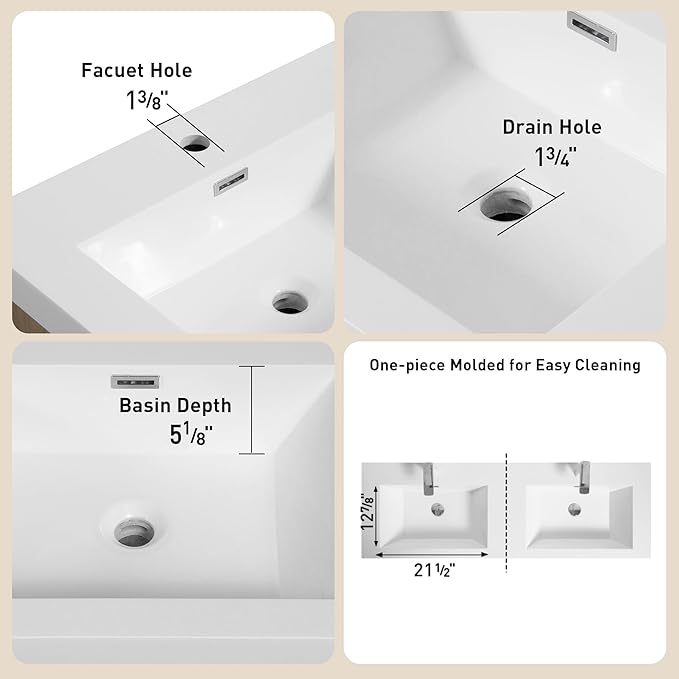 Abruzzo 72" Glossy White Wall-Mounted Bathroom Vanity with Double Sink – Stone Resin Countertop & Soft-Close Drawers, Waterproof Wood Cabinet for Bathrooms