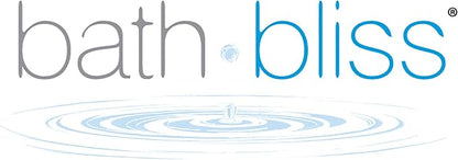 Bath Bliss Design PEVA Shower Curtain | Dimensions: 70"x 72" | 12 Metal Grommets | Bathroom Accessories | Reinforced Mesh Trim | Ombre | Raindrop Blue