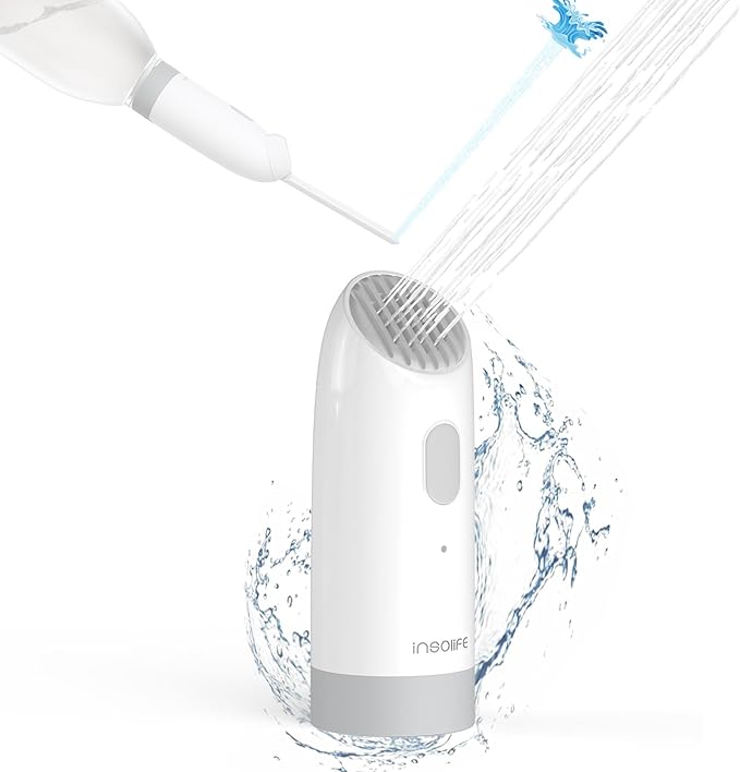 Insolife Portable Bidet | High Pressure Portable Bidets for Travel | Rechargeable Electric Portable Bidet for Women & Men | Travel Bidet