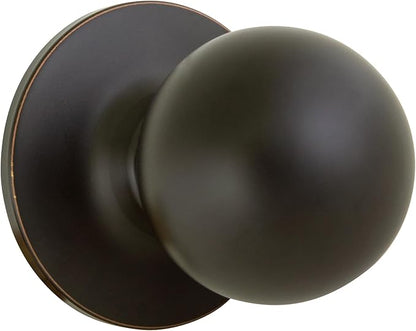 Design House 791582 Ball Passage Hall and Closet Door Knob Oil Rubbed Bronze