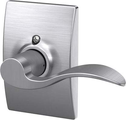SCHLAGE RH Accent Lever Century Rose Half Dummy