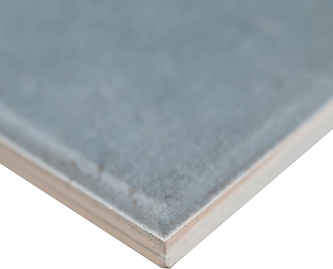 MSI Renzo Denim Glossy Ceramic Subway Tile for Bathroom, Kitchen & Shower,Sample