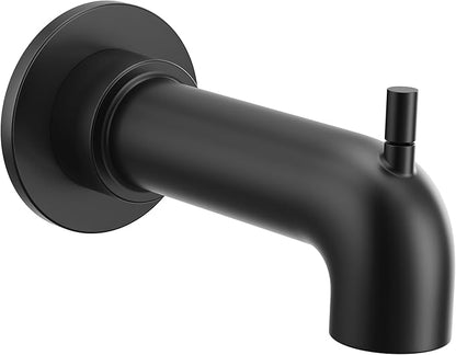Moen 3346BL Cia Diverter Tub Spout with Slip-fit CC Connection, Matte Black