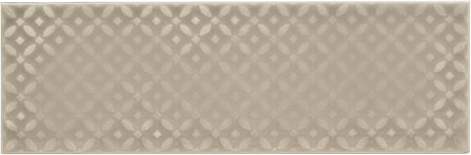 M S International Urbano Warm Concrete 3D Mix Glossy Ceramic Subway Tile for Bathroom, Kitchen Backsplash, Accent Wall, and Shower