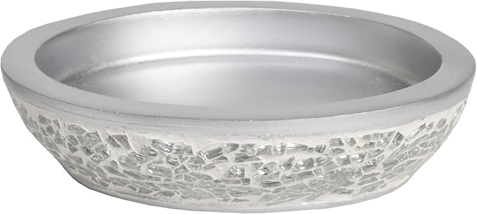 Sweet Home Collection Bathroom Accessories Sets Unique Collections Modern Classic Contemporary Decorative Beautiful Designs Bath Shower Tub Décor, Soap Dish, Glamour