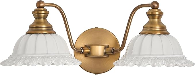 White 2 Light Vanity Light