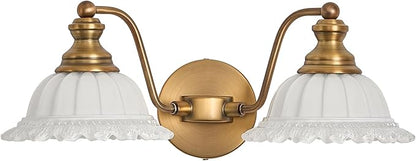 White 2 Light Vanity Light
