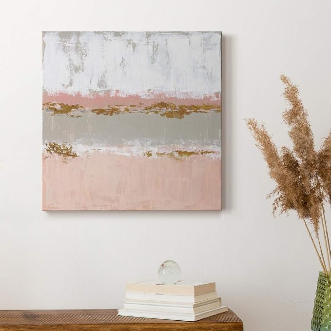 Renditions Gallery Sedona Sunrise Wall Art, Premium Gallery Wrapped Canvas Decor, Ready to Hang, 16 in H x 16 in W, Made in America Print