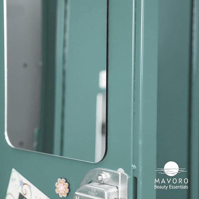 7x9 Magnetic Locker Mirror, Acrylic, Glassless Safety, Frameless (2)