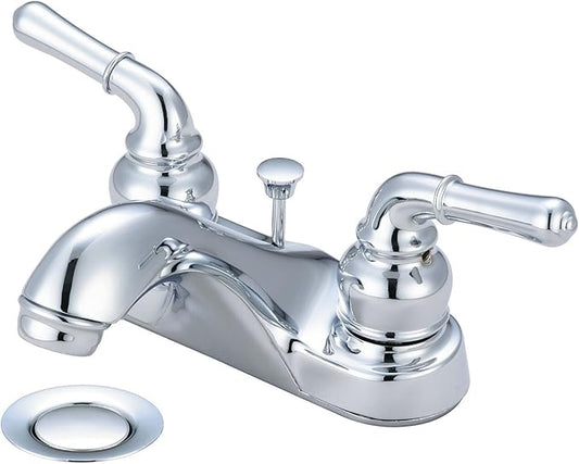 ACCENT COLLECTION - Two Handle Bathroom Faucet - Polished Chrome