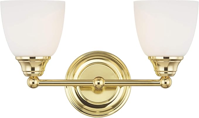Livex Lighting 13662-05 Somerville 2-Light Bath Light, Chrome