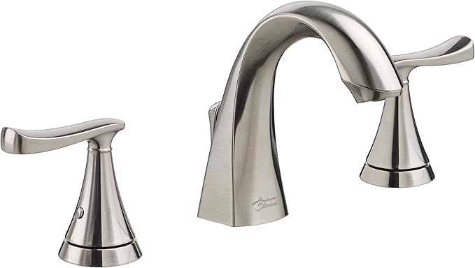 American Standard 7413801.295 Chatfield 8-Inch Widespread 2-Handle Bathroom Faucet, 1.2 GPM, Brushed Nickel