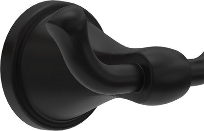 Delta Faucet Becker (1-Pack) Towel/Robe Hook for Bathroom, Matte Black, Wall Mounted BCK35-MB
