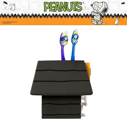 Peanuts Snoopy Halloween Toothbrush Holder - Makeup Brushes/Pens Tumbler, (Official Peanuts Product) by Franco