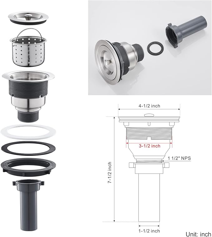Brushed Topmount Kitchen Sink - 22”×18” Single Bowl Sink | 9 Inch Deep Handmade Bar Sink with Strainer, Stainless Steel 304, Center Drain, X-Groove Drainage, Sound-Dampening Pad