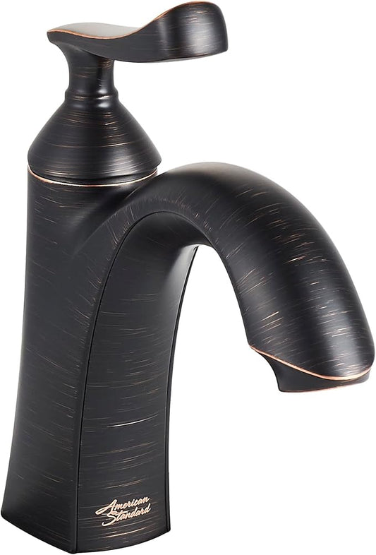 American Standard 7413101.278 Chatfield Single Hole Single-Handle Bathroom Faucet, 1.2 GPM, Legacy Bronze (Oil Rubbed)