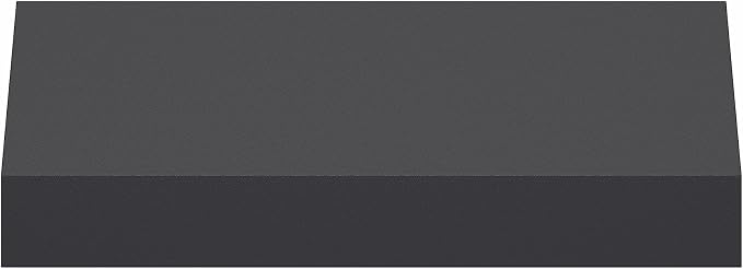 Furinno Tanna Floating Shelves for Wall, 9 x 16 Wall Shelf, Single Set Wall Mounted Floating Shelf with Invisible Bracket, 2-Inch Thick, for Bathroom, Living Room, Bedroom, Home Office, Americano