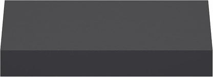 Furinno Tanna Floating Shelves for Wall, 9 x 16 Wall Shelf, Single Set Wall Mounted Floating Shelf with Invisible Bracket, 2-Inch Thick, for Bathroom, Living Room, Bedroom, Home Office, Americano