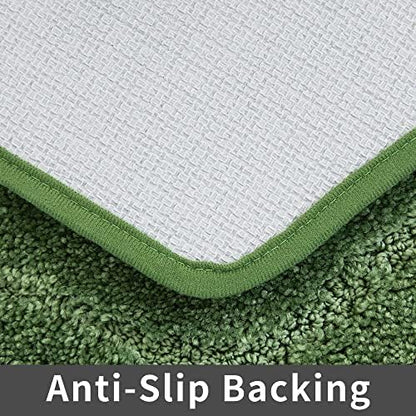COSY HOMEER Non-Slip Bath Mat Extra Thick Absorbent Plush Washable
