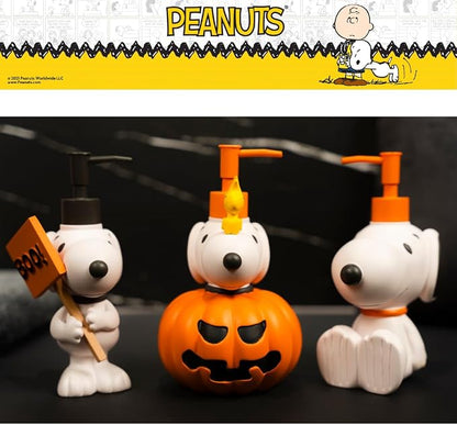 Peanuts Snoopy Soap/Lotion/Hand Sanitizer Resin Pump Dispenser, 10.23 Ounces, (Officially Licensed Product) by Franco