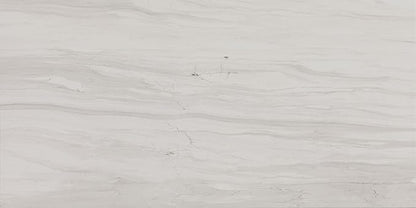 Daltile Costar 12" x 24" Marble Look Porcelain Floor Tile in Matte Calacatta Sky for Kitchen, Bathroom, Living Room Floors