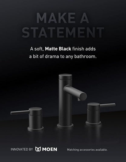 Moen 6399BL Align One-Function Fixed Showerhead, Matte Black