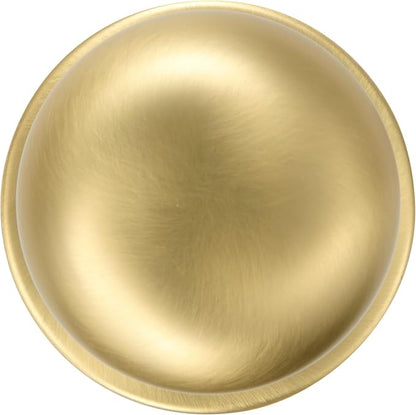 Design House 726950 Cambridge Dummy Door Knob Satin Gold