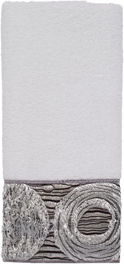 Avanti Linens - 3pc Towel Set, Soft & Absorbent Cotton Towels (Galaxy Collection),White