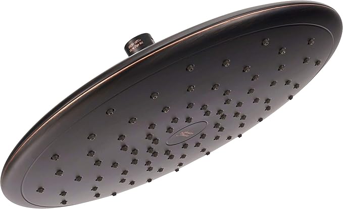 American Standard 9038001.243 Spectra Single Function Rain Showerhead, Matte Black