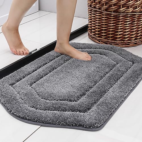 COSY HOMEER Non-Slip Bath Mat Extra Thick Absorbent Plush Washable