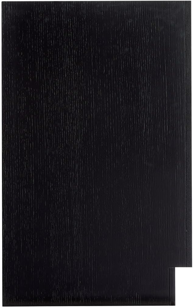 ARIEL Hepburn 66-inch Bathroom Vanity Base Cabinet,Solid Wood, 4 Soft Closing Doors, 6 Dovetail Drawers, Black Oak