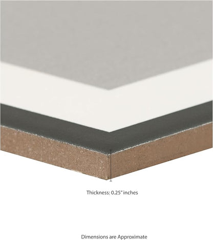 MSI Hexley Hive Hexagon Matte Porcelain Floor and Wall Tile Sample for Kitchen Backsplash, Accent Wall, and Shower