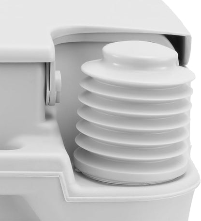 Portable 5 Gallon Gray Toilet