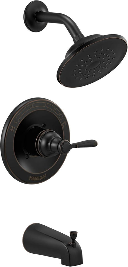 Peerless PTT14465-OB Elmhurst shower trim kit Tub & Shower, With Tub Spout, Oil Rubbed Bronze