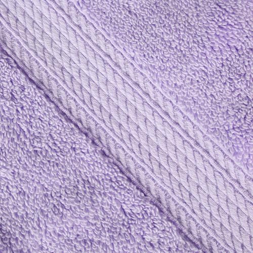 Superior Egyptian Cotton 800 GSM Plush & Absorbent, 9 Piece Set, Purple