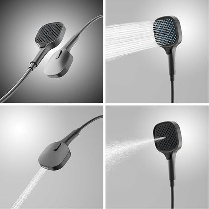 BEITH Thermostatic Shower System, 2025 Upgraded 6 Functions Piano Key Design Shower Set, 40x10cm Shower Faucet Sets Complete and Handheld, LED Digital Display, Bathtub Faucet, 59A Copper