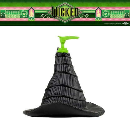 Wicked Witch Hat Soap/Lotion/Hand Sanitizer Resin Pump Dispenser, 13 Ounces, (Officially Licensed Product) by Franco