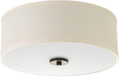 Progress Lighting P3696-2030K9 Inspire One-Light LED Flush Mount, Antique Bronze 6.00x13.00x13.00