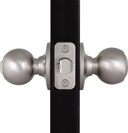 Design House 781880 Ball Keyed Entry Door Knob Satin Nickel