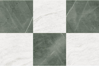 FloorPops x Chris Loves Julia Bonneville Jade Peel and Stick Floor Tiles, FP6332