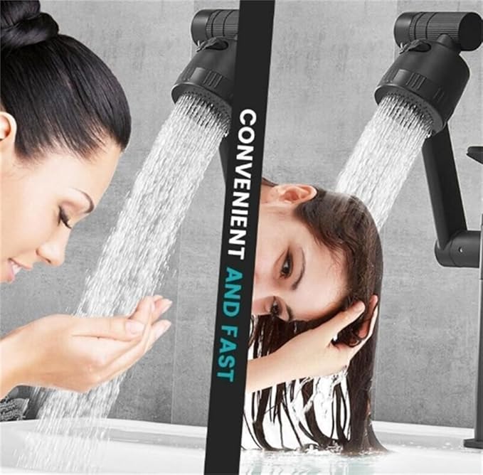 Universal 360 Rotatable Faucet (White)